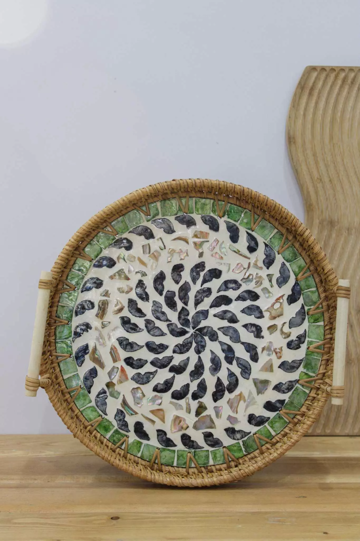 سینی مراکشی دسته دار  بزرگ